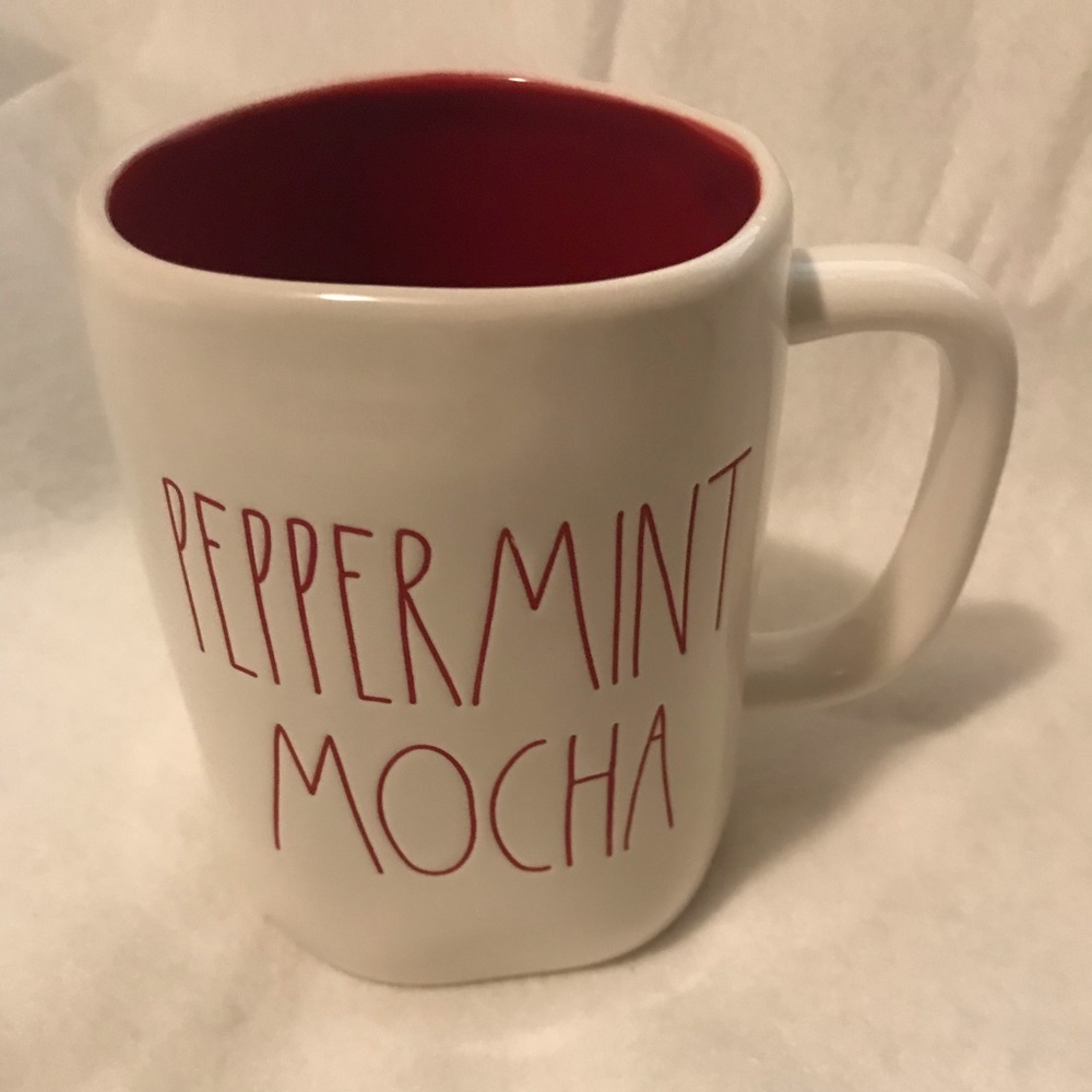 Rae Dunn peppermint mocha mug
